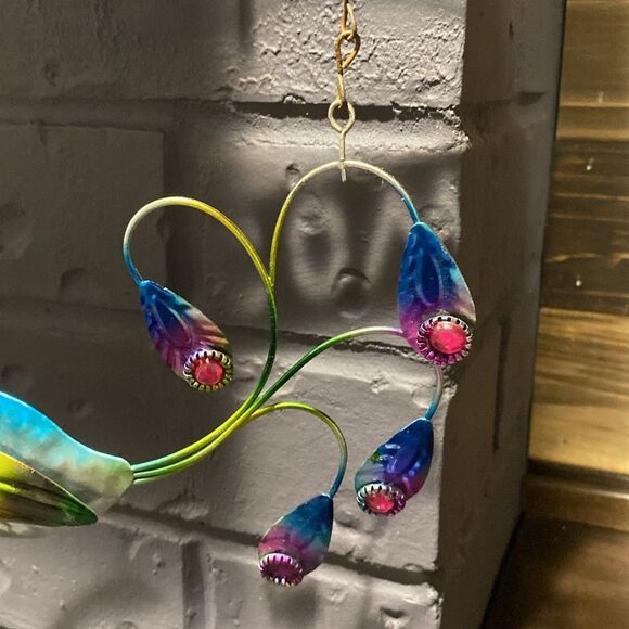 Vintage Peacock Metal Welcome Sign - Picture 6 of 6